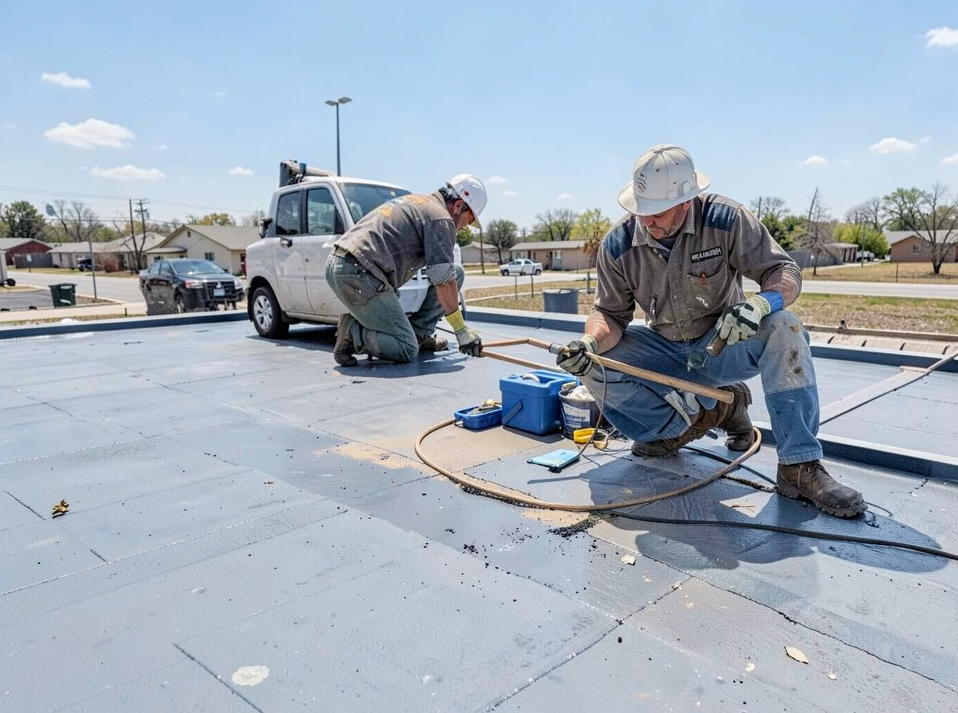 roofing contractor in East San Angelo, TX