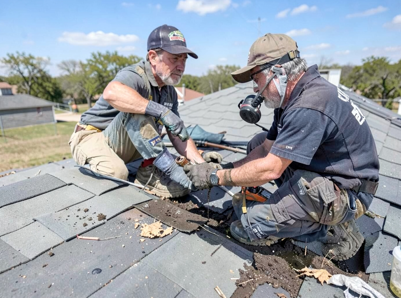 roofing contractor in Central San Angelo, TX