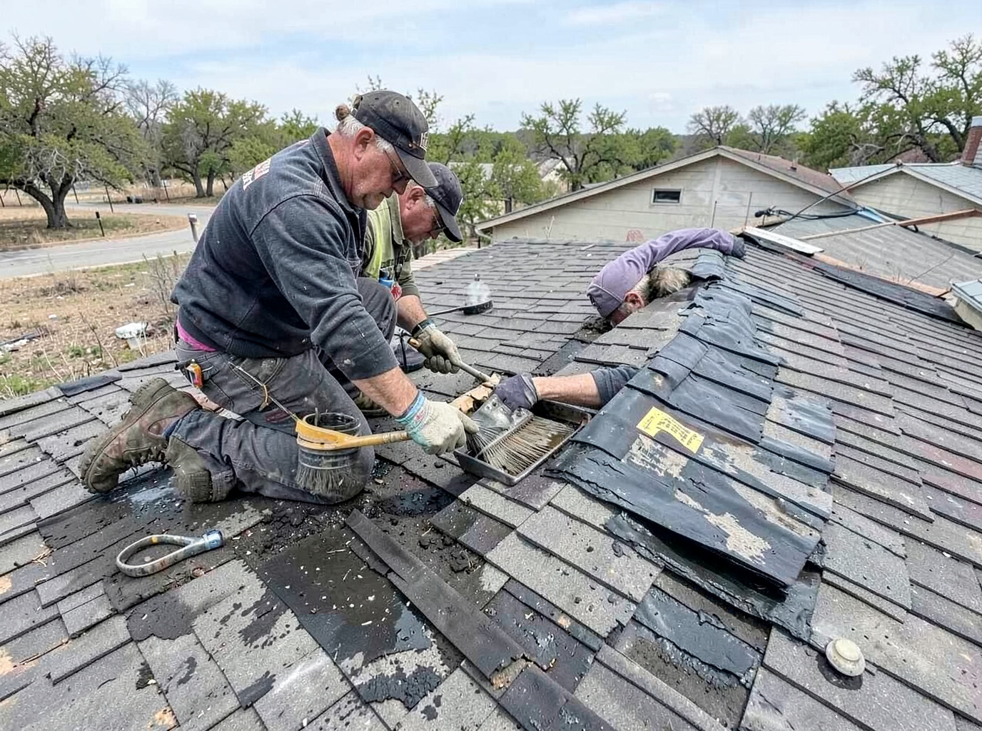 roofing contractor in Downtown San Angelo, TX
