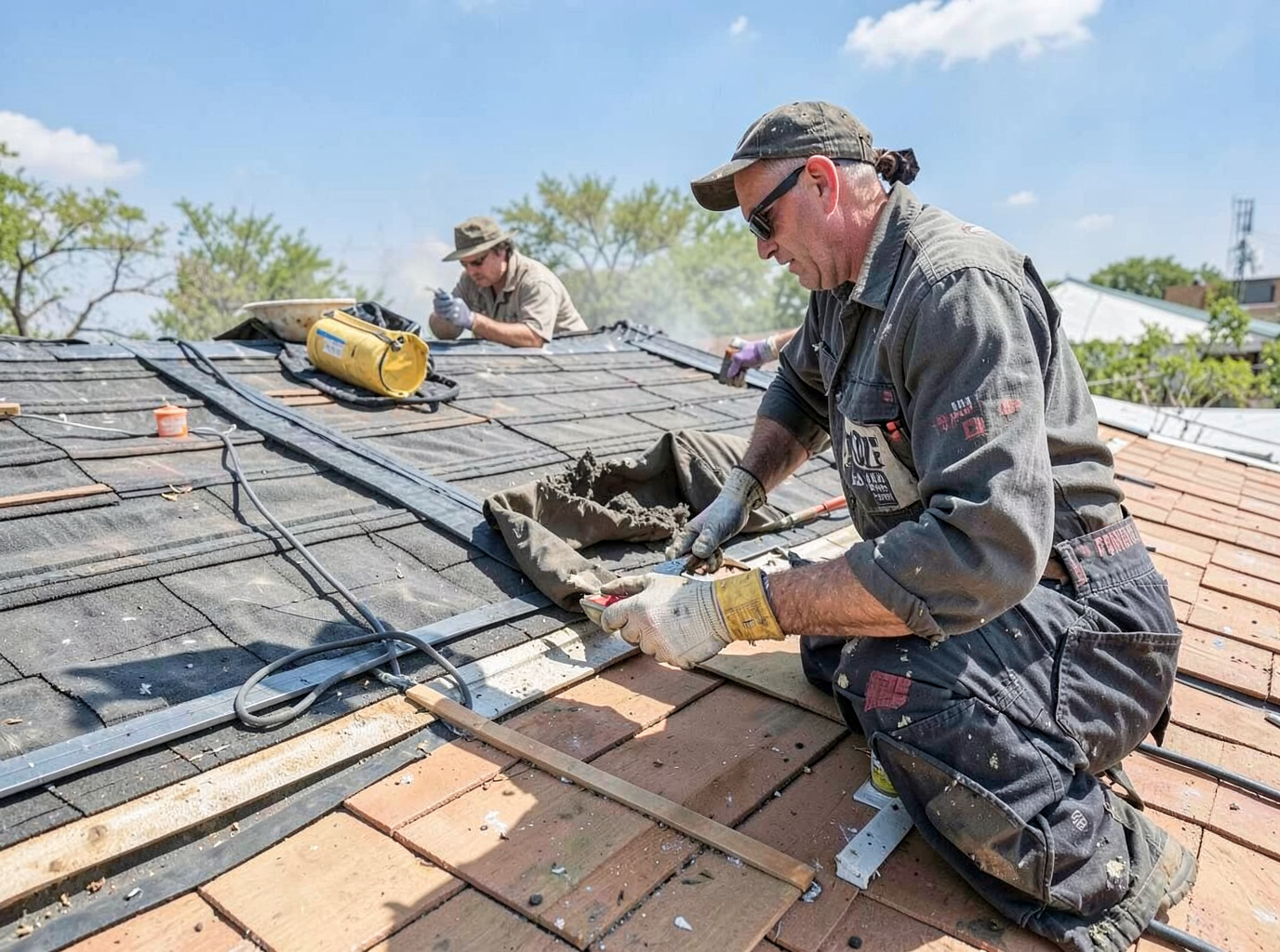 roofing contractor in South San Angelo, TX